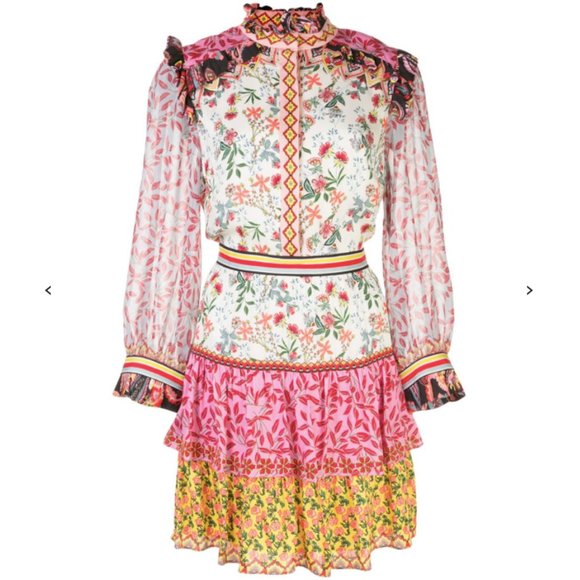 Alice + Olivia Dresses & Skirts - Alice + Olivia | Kathy Tiered Shirtdress